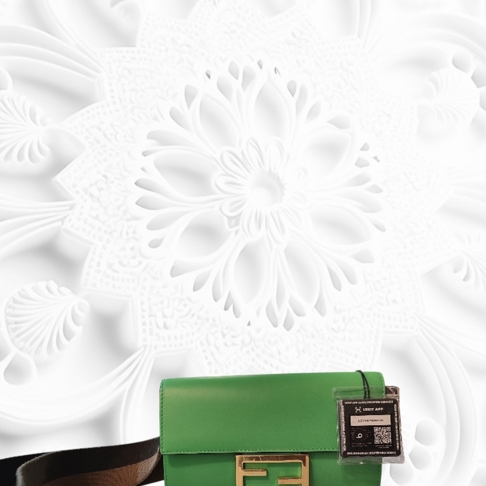 Fendi Vibrant Green Crossbody/Belt Bag